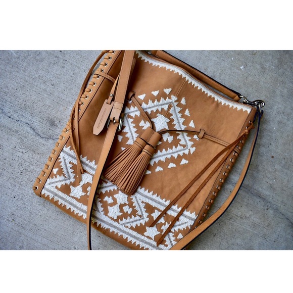 REBECCA Minkoff - Embroidered Boho Crossbody - Picture 5 of 6
